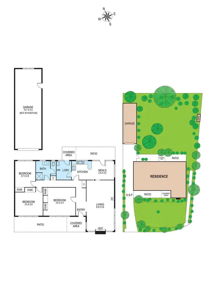 Floorplan of Homely house listing, 30 East View Crescent, Bentleigh East VIC 3165