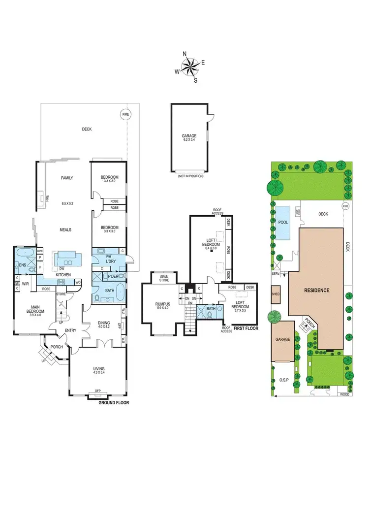 Floorplan of Homely house listing, 187 Were Street, Brighton East VIC 3187