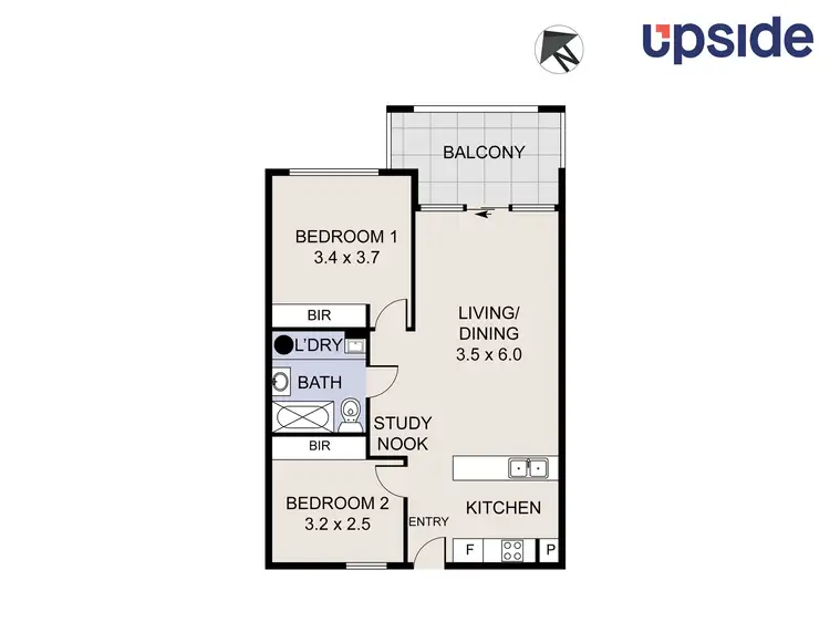 Floorplan of Homely unit listing, 15A/17 Uriarra Road, Queanbeyan NSW 2620