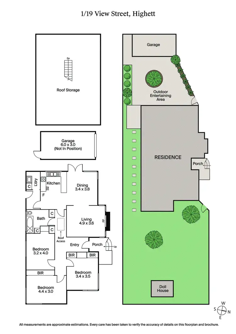 Floorplan of Homely house listing, 1/19 View Street, Highett VIC 3190