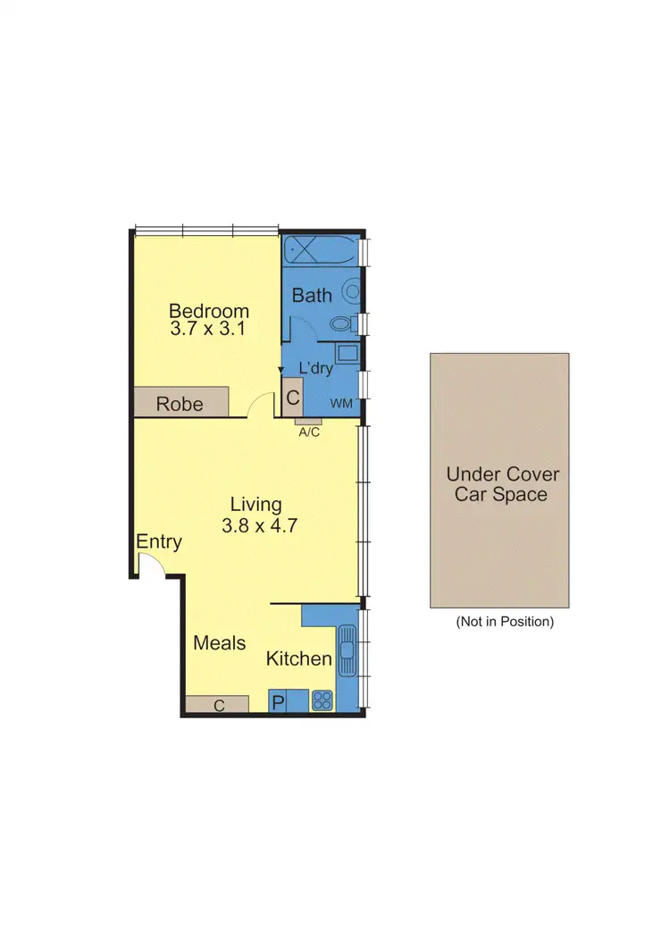 Floorplan of Homely apartment listing, 10/621 Toorak Road, Toorak VIC 3142