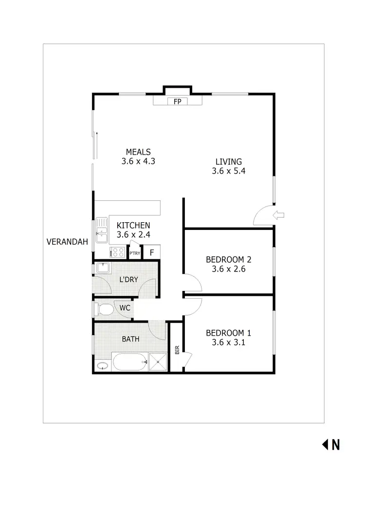 Floorplan of Homely rural property listing, 95 Clarkes Road, Upper Plenty VIC 3756