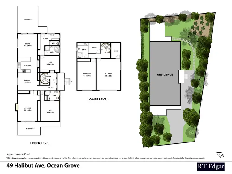 Floorplan of Homely house listing, 49 Halibut Avenue, Ocean Grove VIC 3226