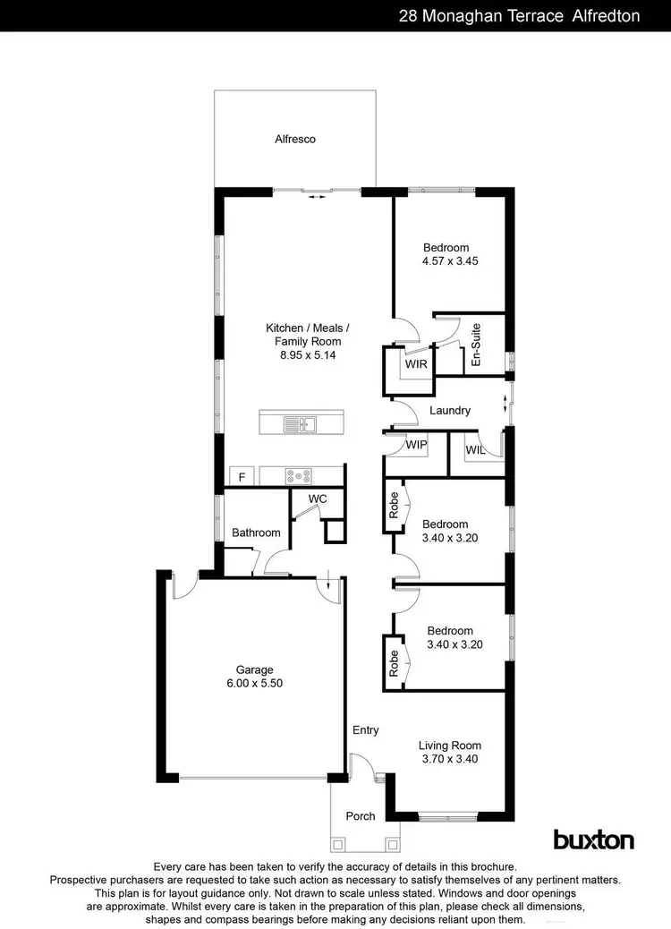 Floorplan of Homely house listing, 28 Monaghan Terrace, Alfredton VIC 3350