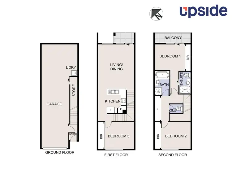 Floorplan of Homely townhouse listing, 28/1 Hoffmann Street, Moncrieff ACT 2914