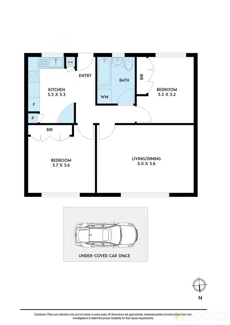 Floorplan of Homely apartment listing, 7/28 Warrigal Road, Parkdale VIC 3195