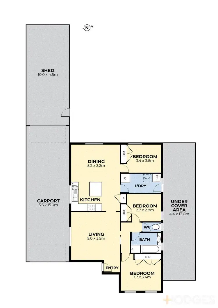 Floorplan of Homely house listing, 1 Melton Close, Werribee VIC 3030