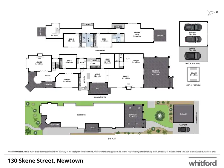Floorplan of Homely house listing, 130 Skene Street, Newtown VIC 3220