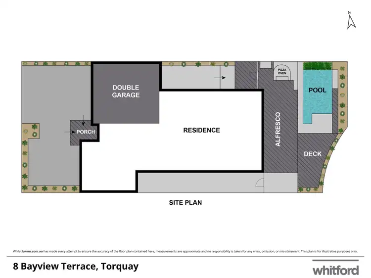 Floorplan of Homely house listing, 8 Bayview Terrace, Torquay VIC 3228