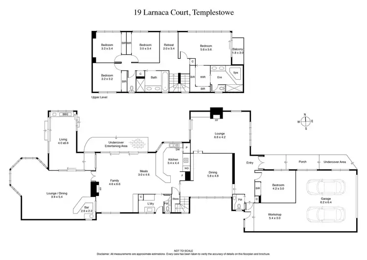 Floorplan of Homely house listing, 19 Larnaca Court, Templestowe VIC 3106