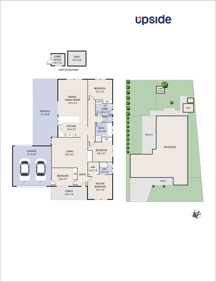 Floorplan of Homely house listing, 4 Charlotte Pass, Pakenham VIC 3810