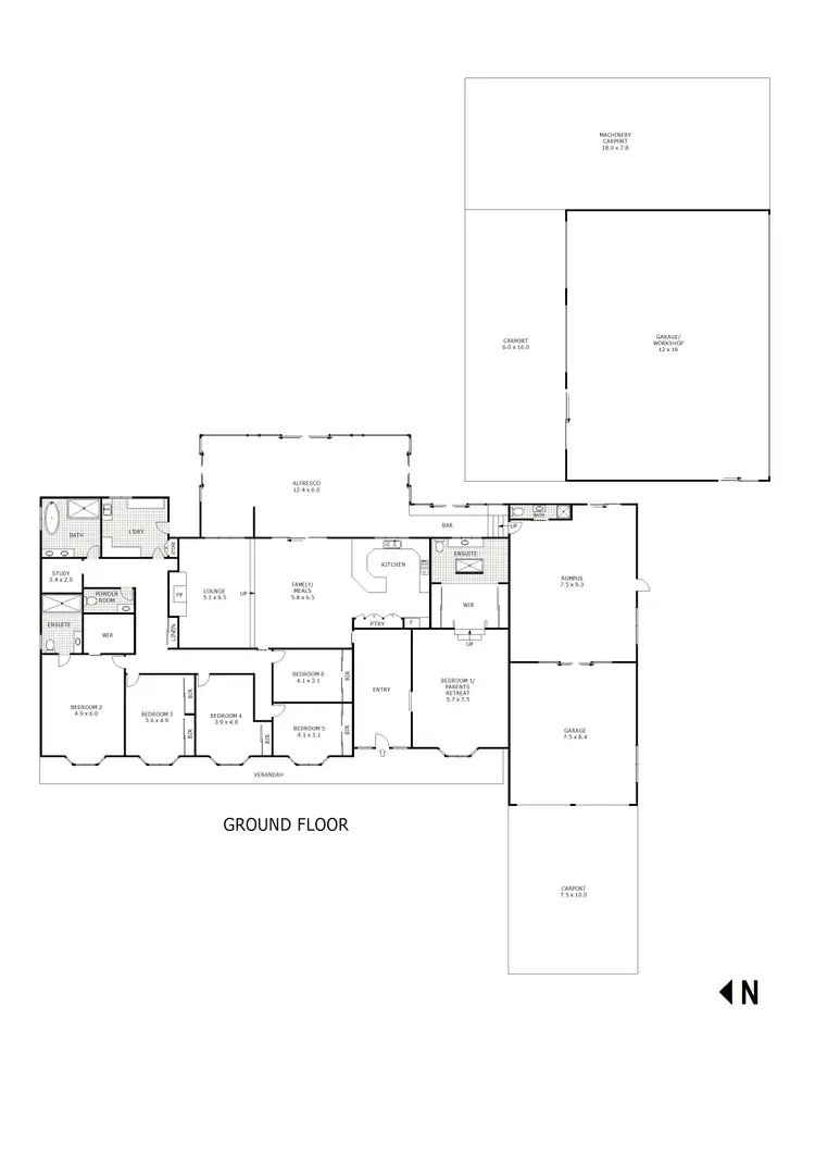 Floorplan of Homely house listing, 14 Pretty Sally Drive, Wallan VIC 3756