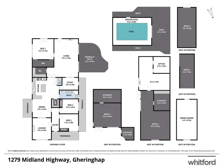 Floorplan of Homely rural property listing, 1279 Midland Highway, Gheringhap VIC 3331