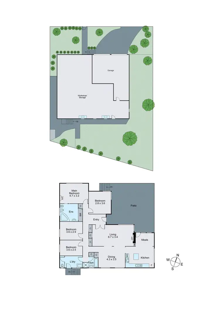 Floorplan of Homely house listing, 46 Mcintyre Street, Burwood VIC 3125