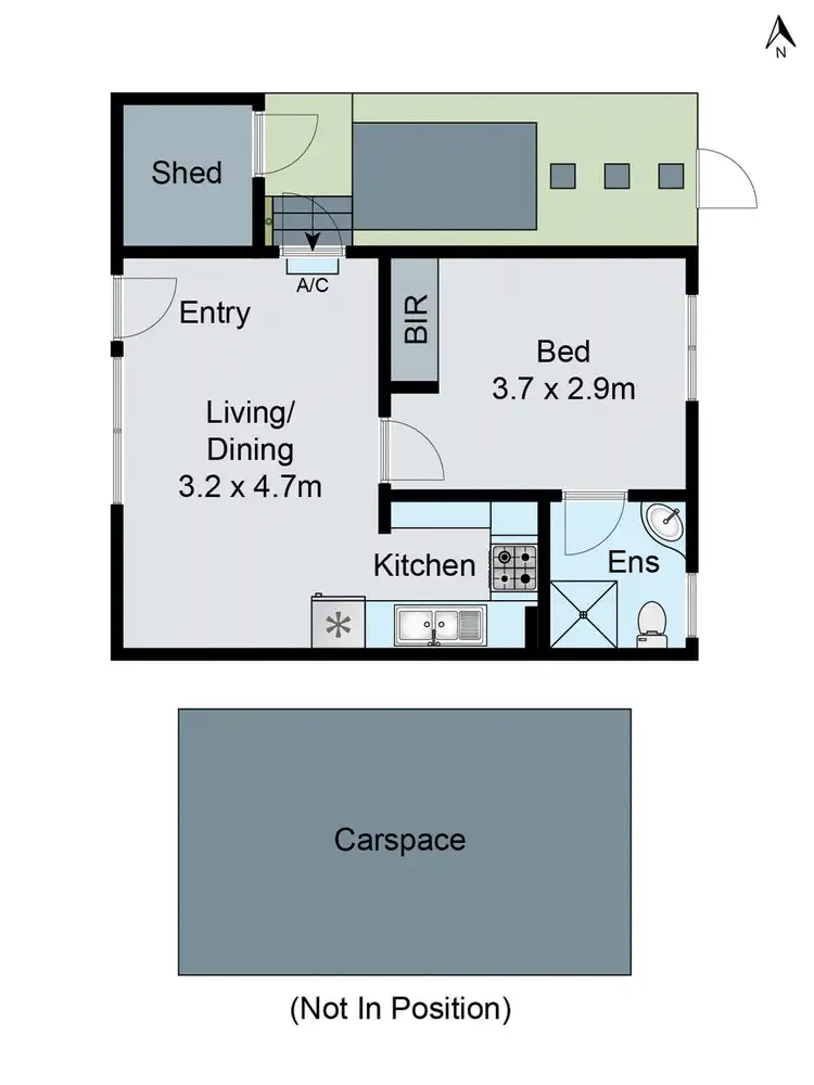 Floorplan of Homely apartment listing, 7/14 Osborne Avenue, Glen Iris VIC 3146