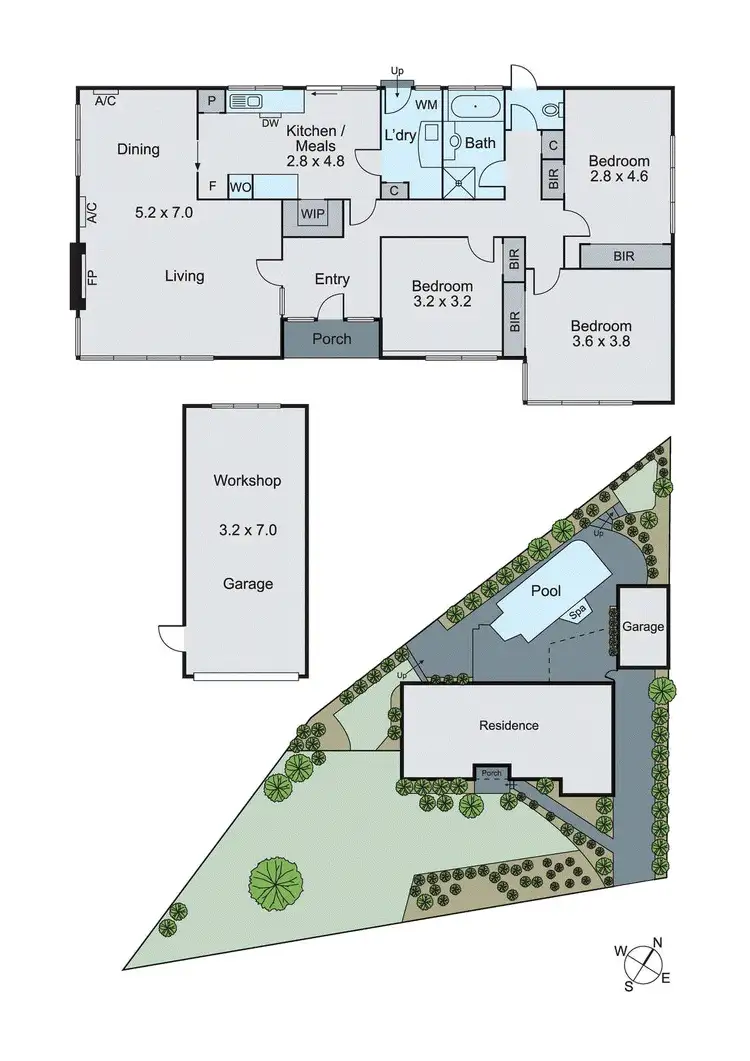 Floorplan of Homely house listing, 35 Carrol Grove, Mount Waverley VIC 3149