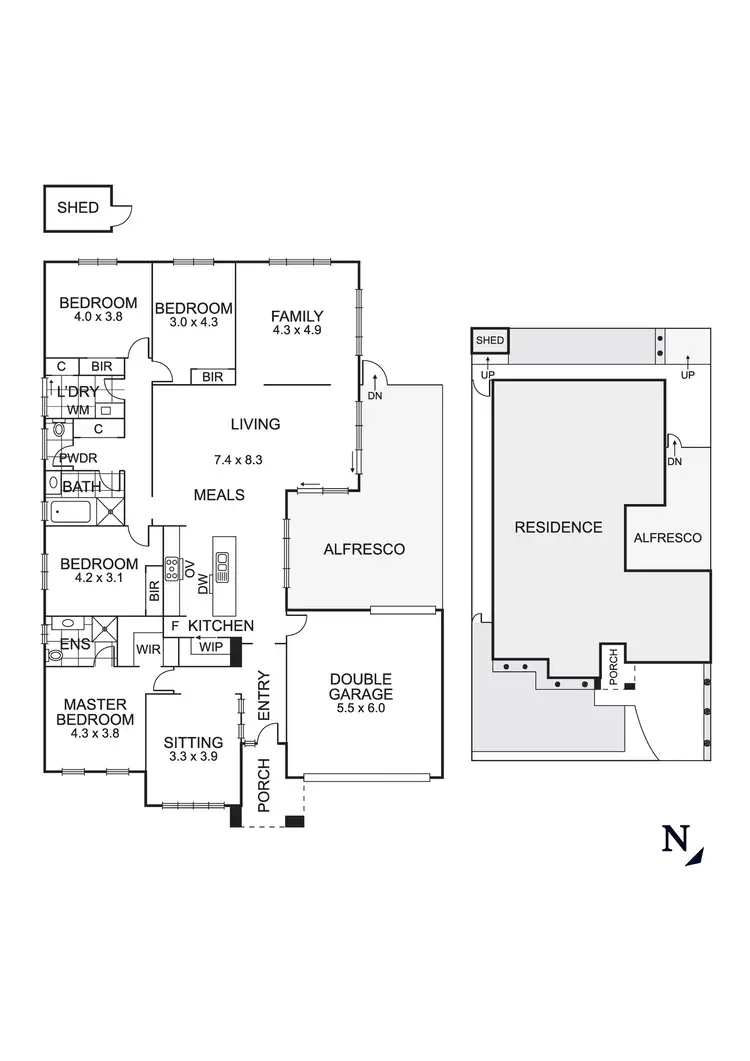 Floorplan of Homely house listing, 3 Eternity Street, Mernda VIC 3754
