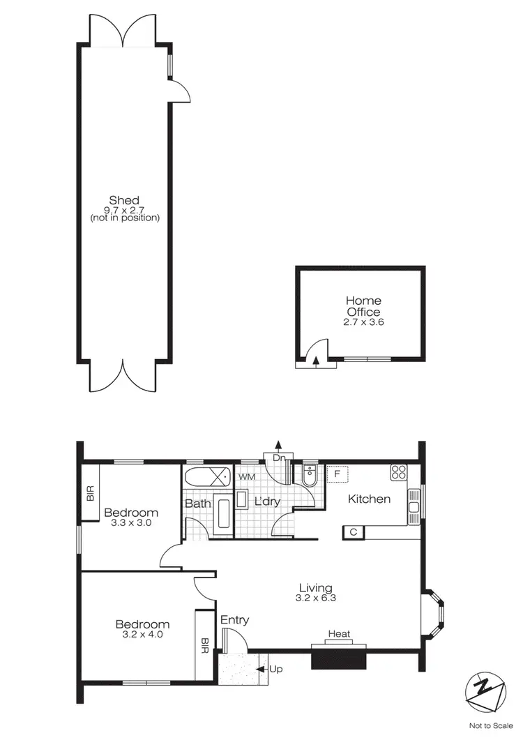 Floorplan of Homely house listing, 12 Callow Street, Golden Point VIC 3350