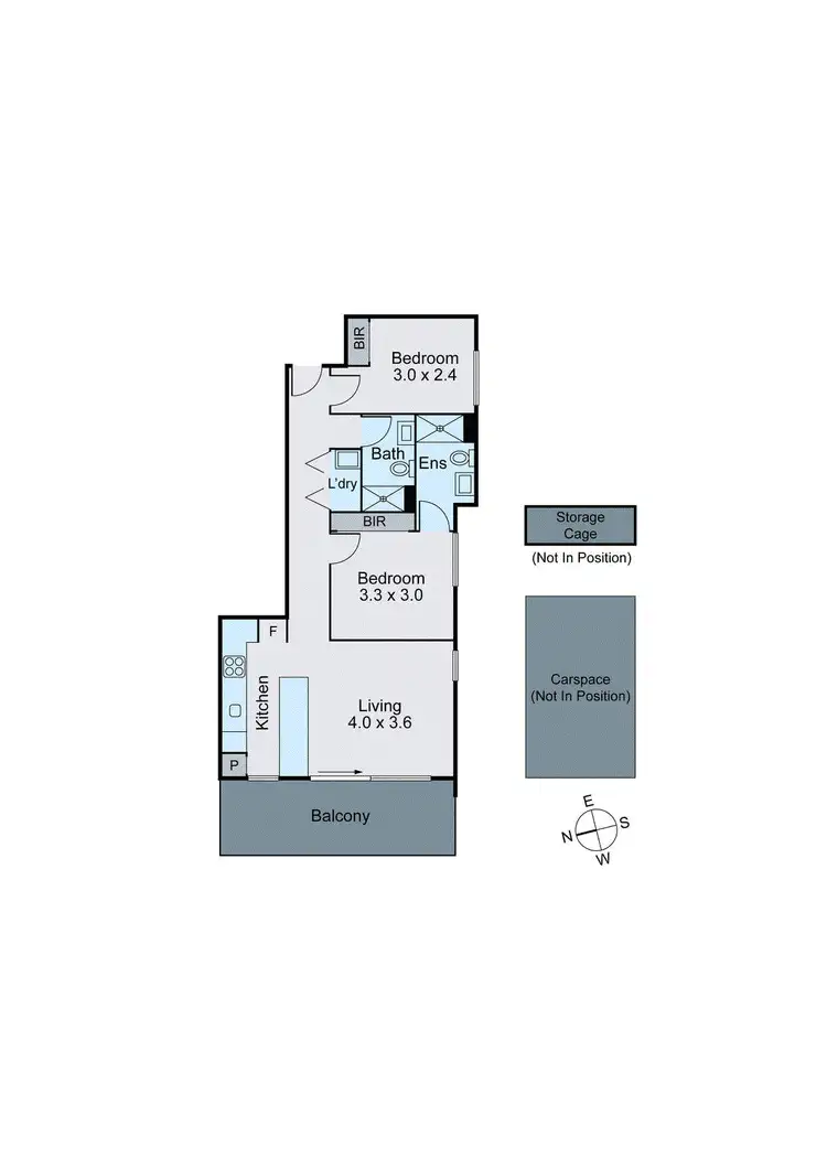 Floorplan of Homely apartment listing, 205/25 Belmont Avenue North, Glen Iris VIC 3146