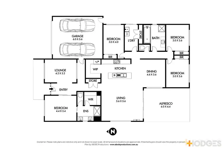 Floorplan of Homely house listing, 17 Senna Circuit, Ocean Grove VIC 3226