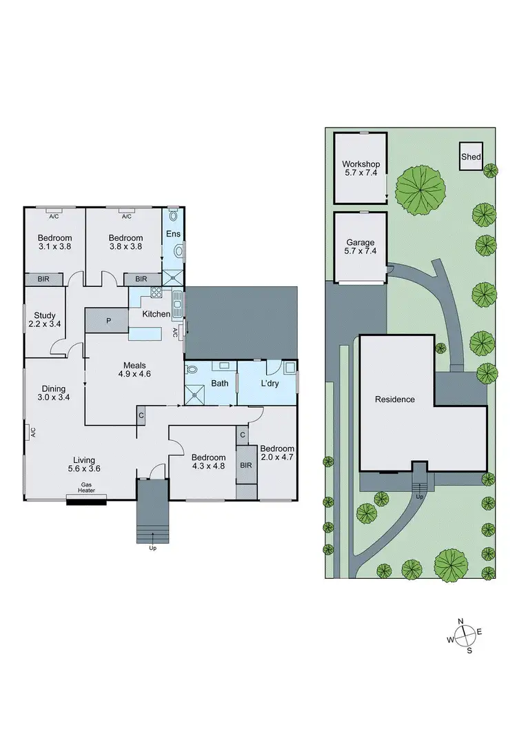 Floorplan of Homely house listing, 2 Stewart Street, Burwood VIC 3125