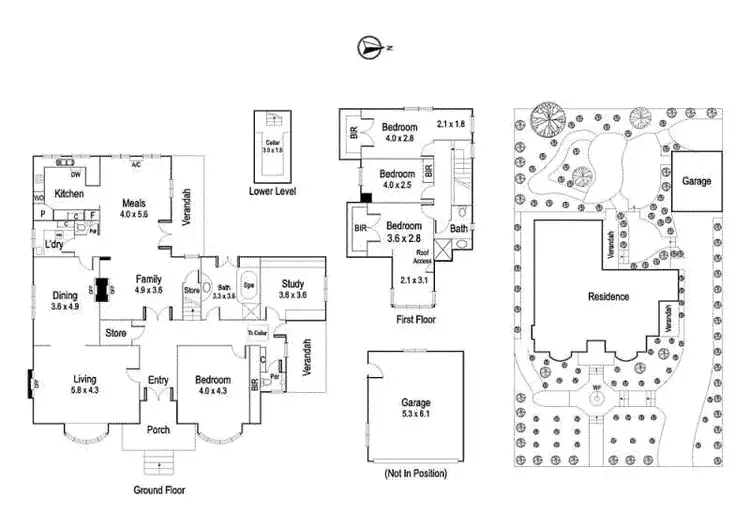 Floorplan of Homely house listing, 2 The Ridgeway, Ivanhoe VIC 3079