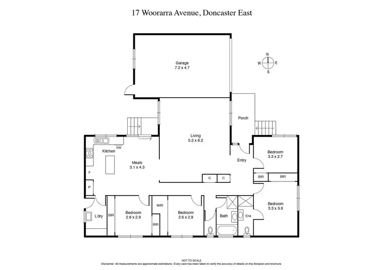 Floorplan of Homely house listing, 17 Woorarra Avenue, Doncaster East VIC 3109