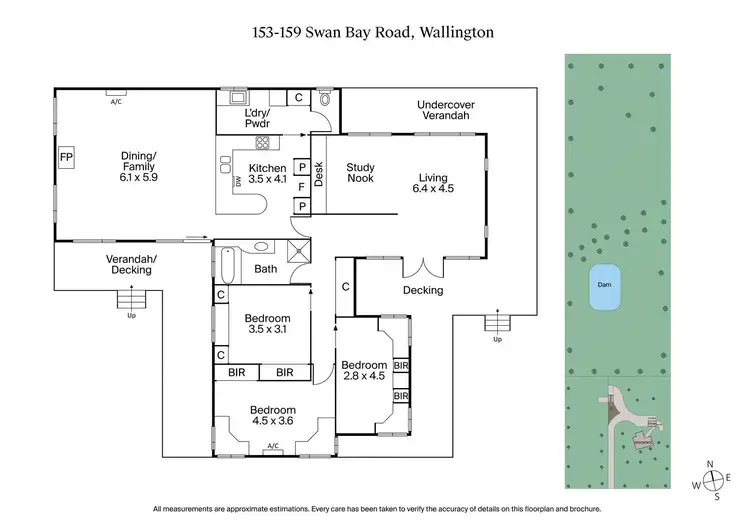 Floorplan of Homely rural property listing, 153 - 159 Swan Bay Road, Wallington VIC 3222
