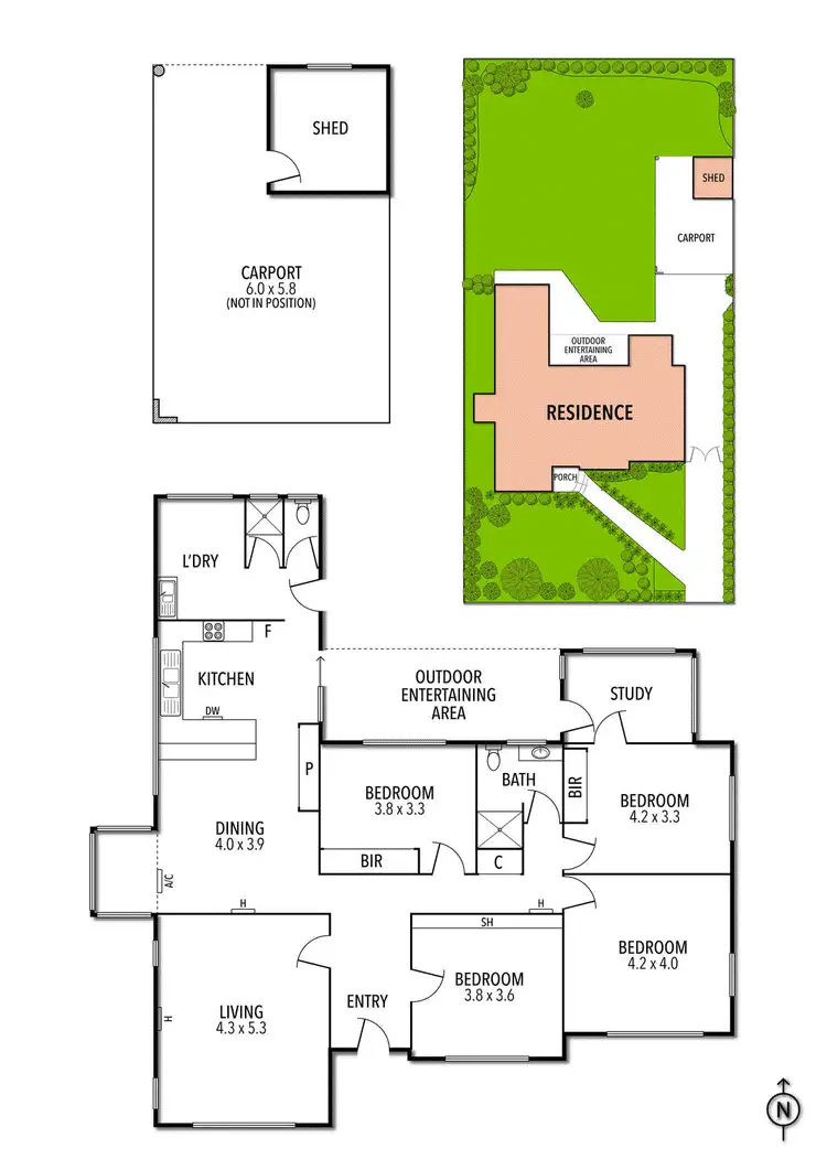 Floorplan of Homely house listing, 12 Pleasant Street, Pascoe Vale VIC 3044
