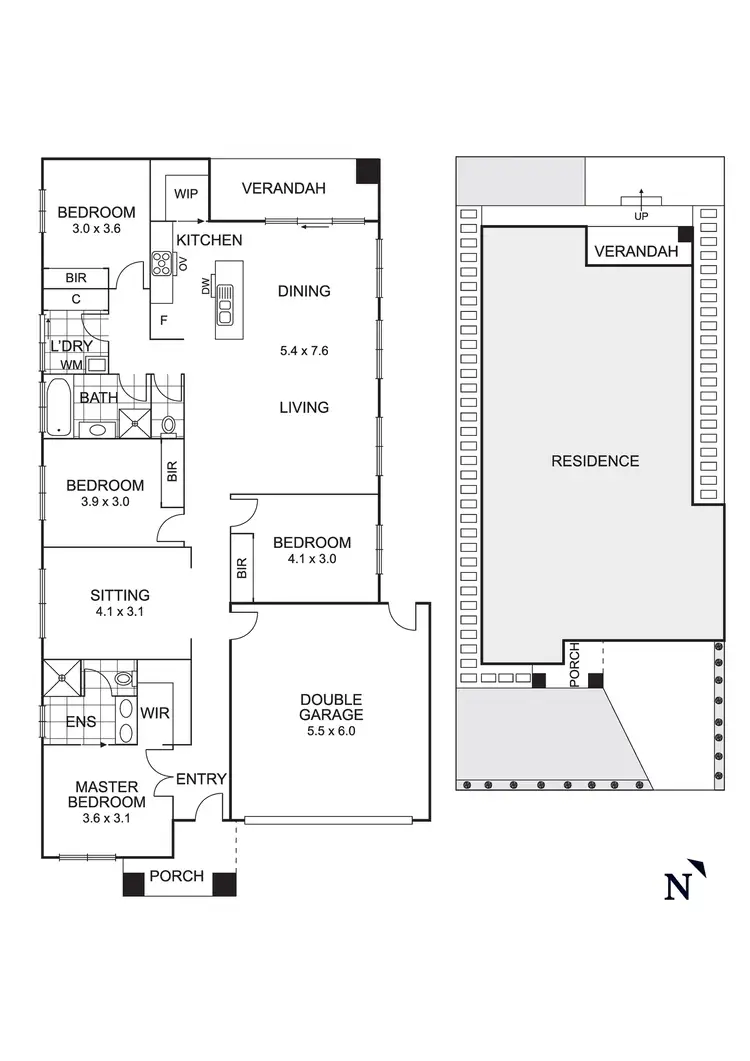 Floorplan of Homely house listing, 13 Cavender Street, Mernda VIC 3754