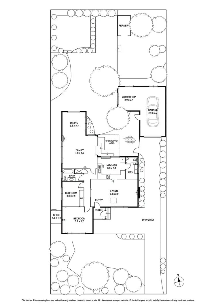 Floorplan of Homely house listing, 9 Parkmore Road, Bentleigh East VIC 3165