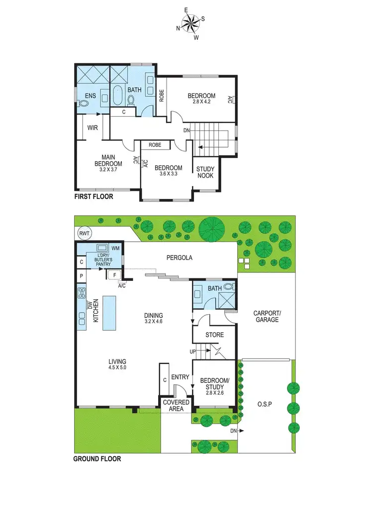 Floorplan of Homely house listing, 12 Melball Street, Bentleigh East VIC 3165