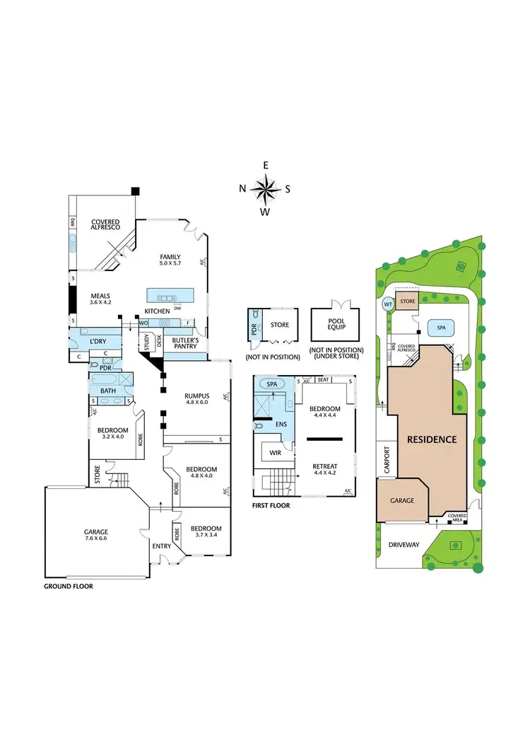 Floorplan of Homely house listing, 12 Glen View Close, Diamond Creek VIC 3089