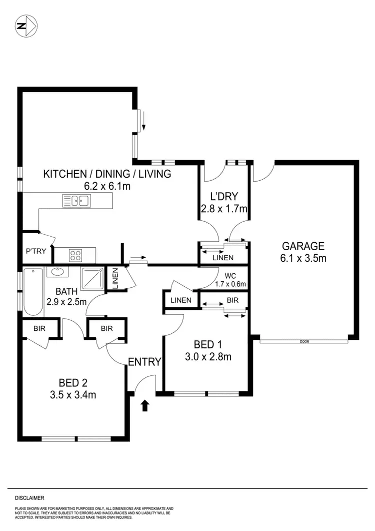 Floorplan of Homely house listing, 5/27A Hertford Street, Sebastopol VIC 3356