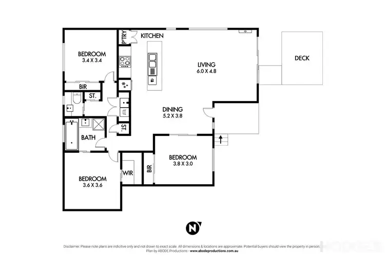 Floorplan of Homely unit listing, 2/118 Bonnyvale Road, Ocean Grove VIC 3226
