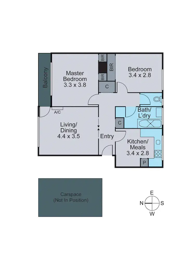 Floorplan of Homely unit listing, 9/36 Johnstone Street, Malvern VIC 3144