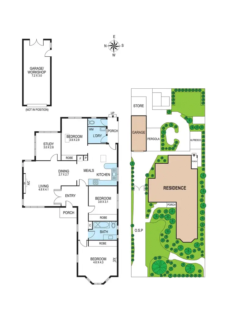 Floorplan of Homely house listing, 228 Koornang Road, Carnegie VIC 3163