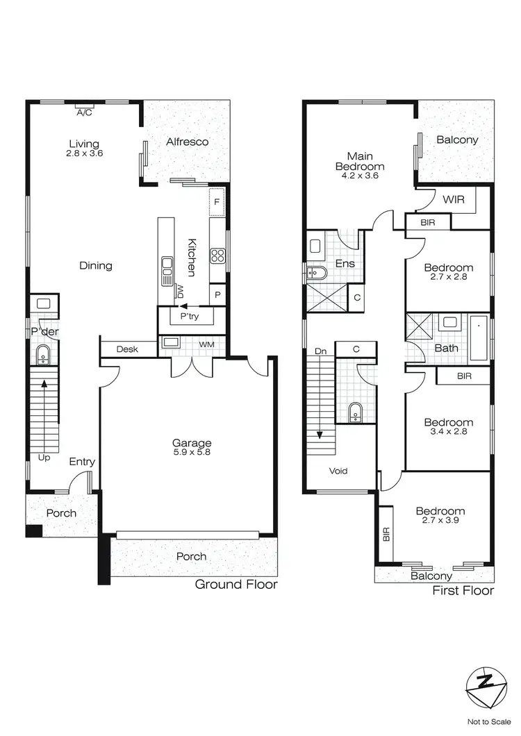 Floorplan of Homely house listing, 32 Horwood Drive, Mount Clear VIC 3350