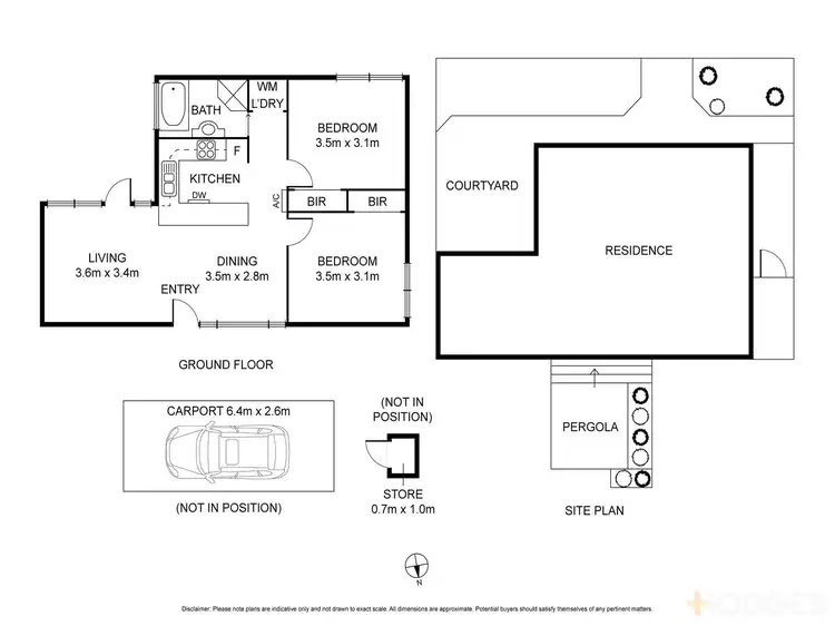 Floorplan of Homely unit listing, 3/43-45 Sydenham Avenue, Manifold Heights VIC 3218