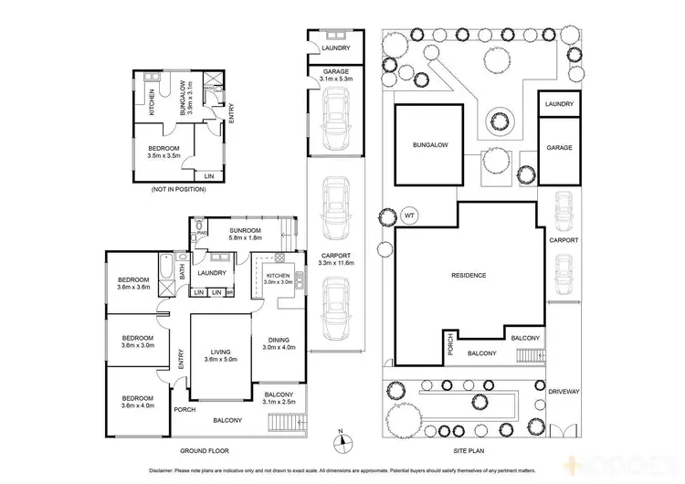 Floorplan of Homely house listing, 12 Drysdale Avenue, Hamlyn Heights VIC 3215