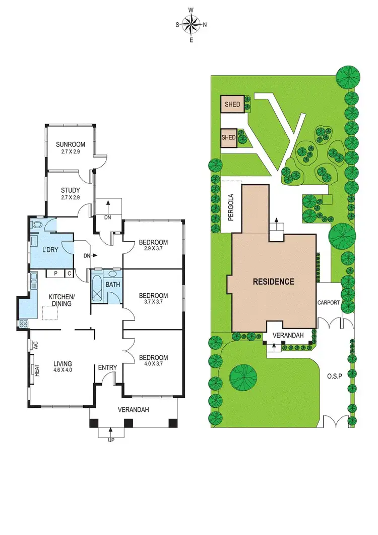Floorplan of Homely house listing, 103 Mackie Road, Bentleigh East VIC 3165