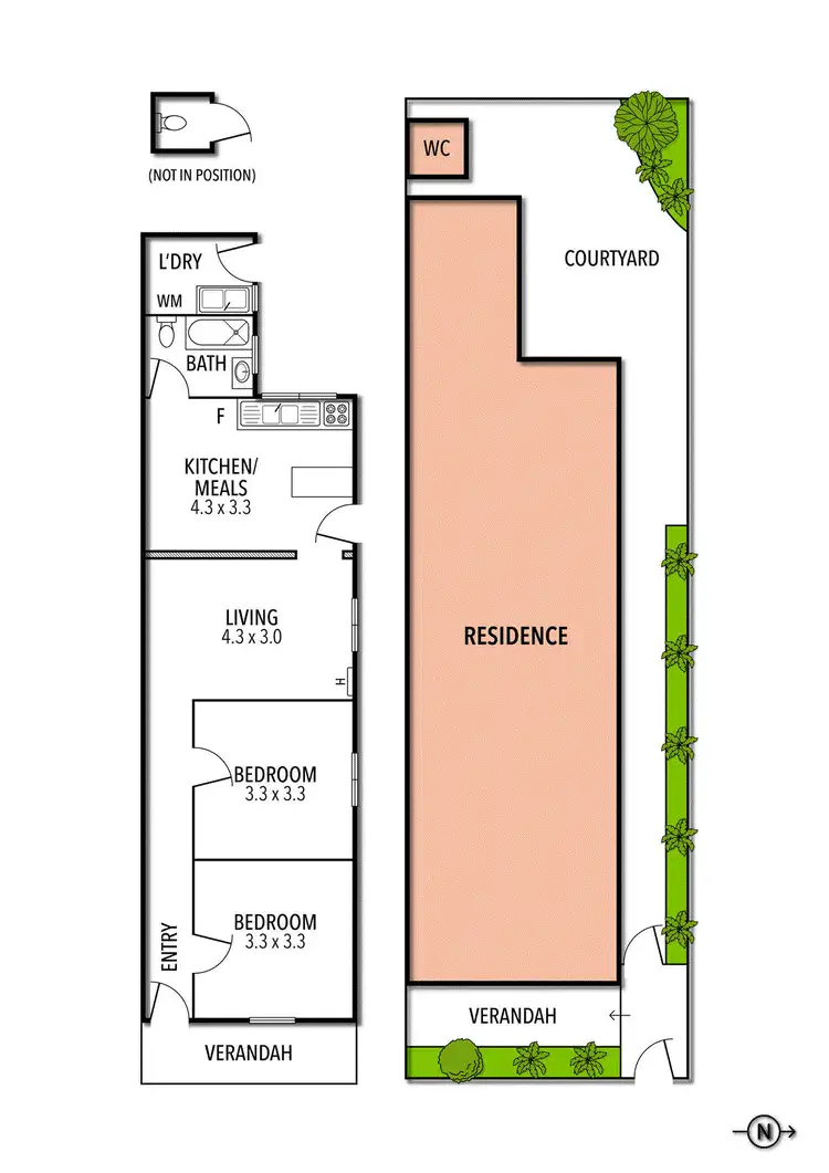 Floorplan of Homely house listing, 7 Nash Street, Brunswick VIC 3056