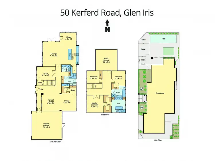 Floorplan of Homely house listing, 50 Kerferd Road, Glen Iris VIC 3146