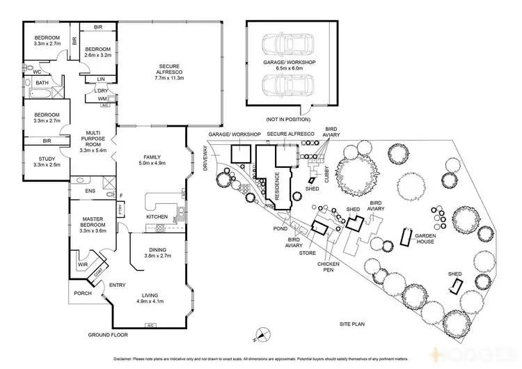 Floorplan of Homely house listing, 13 Haydn Street, Lara VIC 3212
