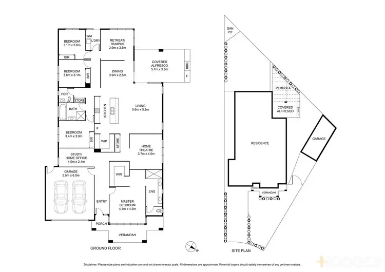 Floorplan of Homely house listing, 33 Brolga Way, Lara VIC 3212