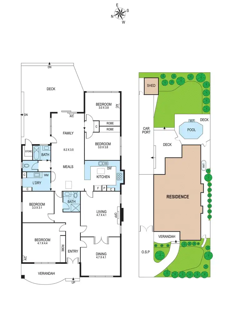 Floorplan of Homely house listing, 13 Katrina Avenue, Murrumbeena VIC 3163