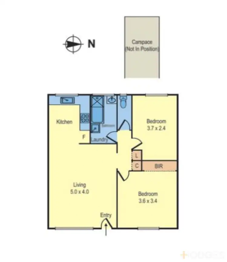 Floorplan of Homely apartment listing, 5/49 Balcombe Road, Mentone VIC 3194