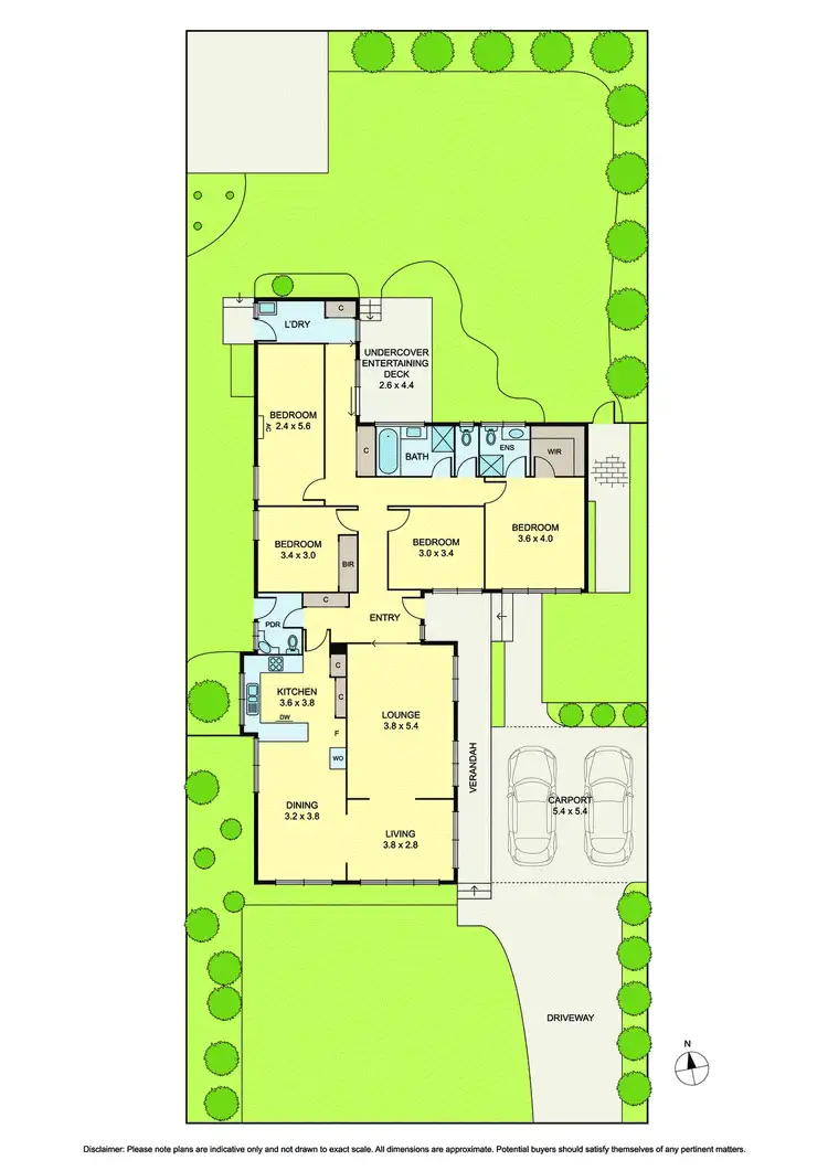 Floorplan of Homely house listing, 53 Galahad Crescent, Glen Waverley VIC 3150