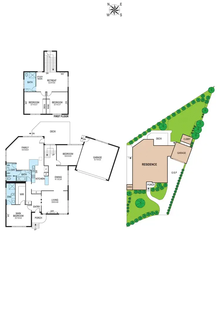 Floorplan of Homely house listing, 2 Halley Court, Bentleigh VIC 3204