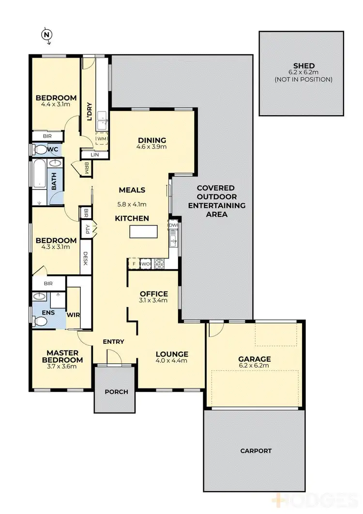 Floorplan of Homely house listing, 16 Beldale Avenue, Werribee VIC 3030